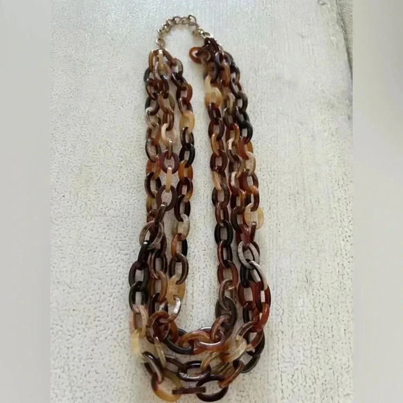 Jewelry - Tortoise Triple Strand Necklace
